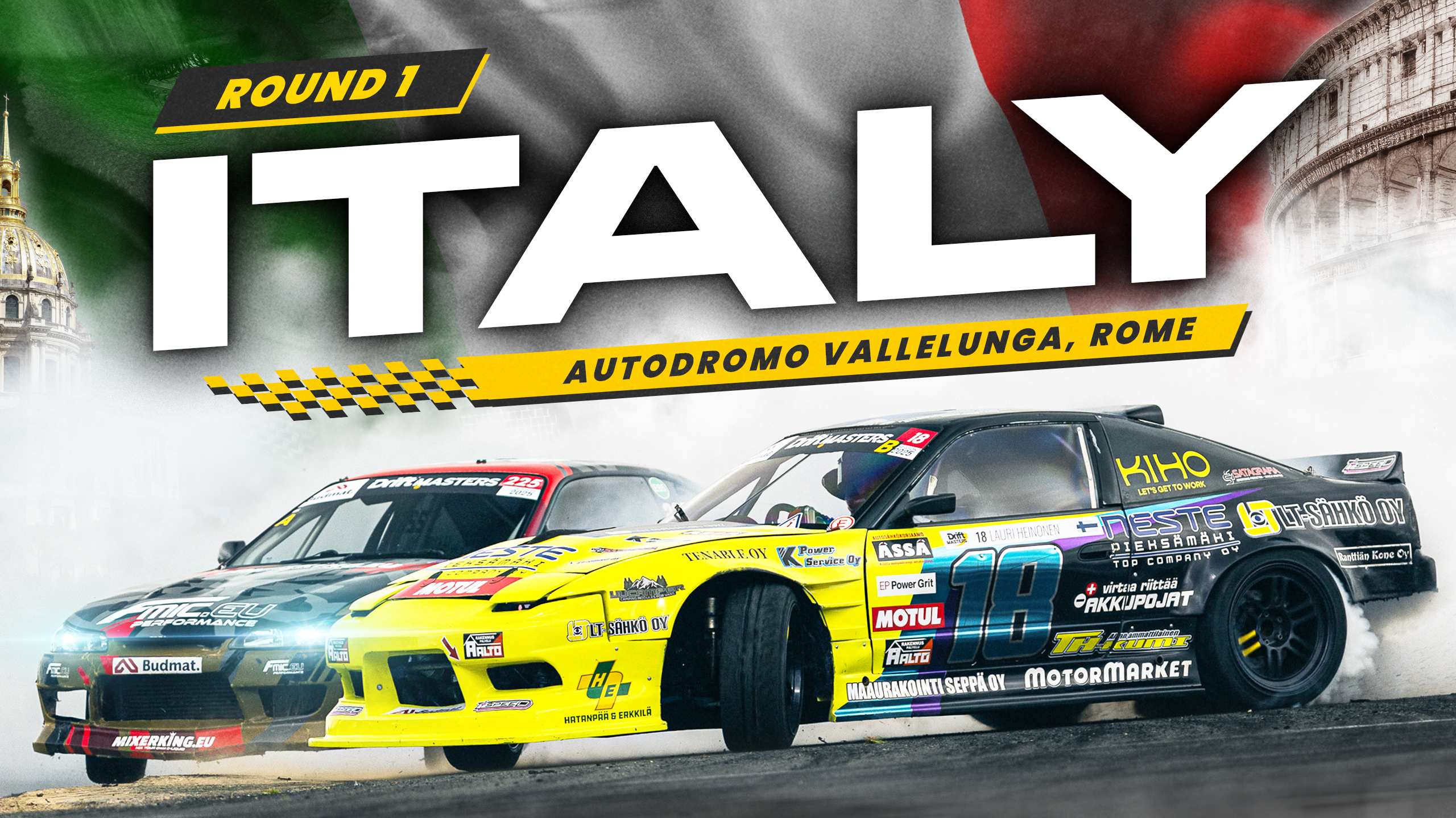 Drift Masters Round 1 Italy 2026