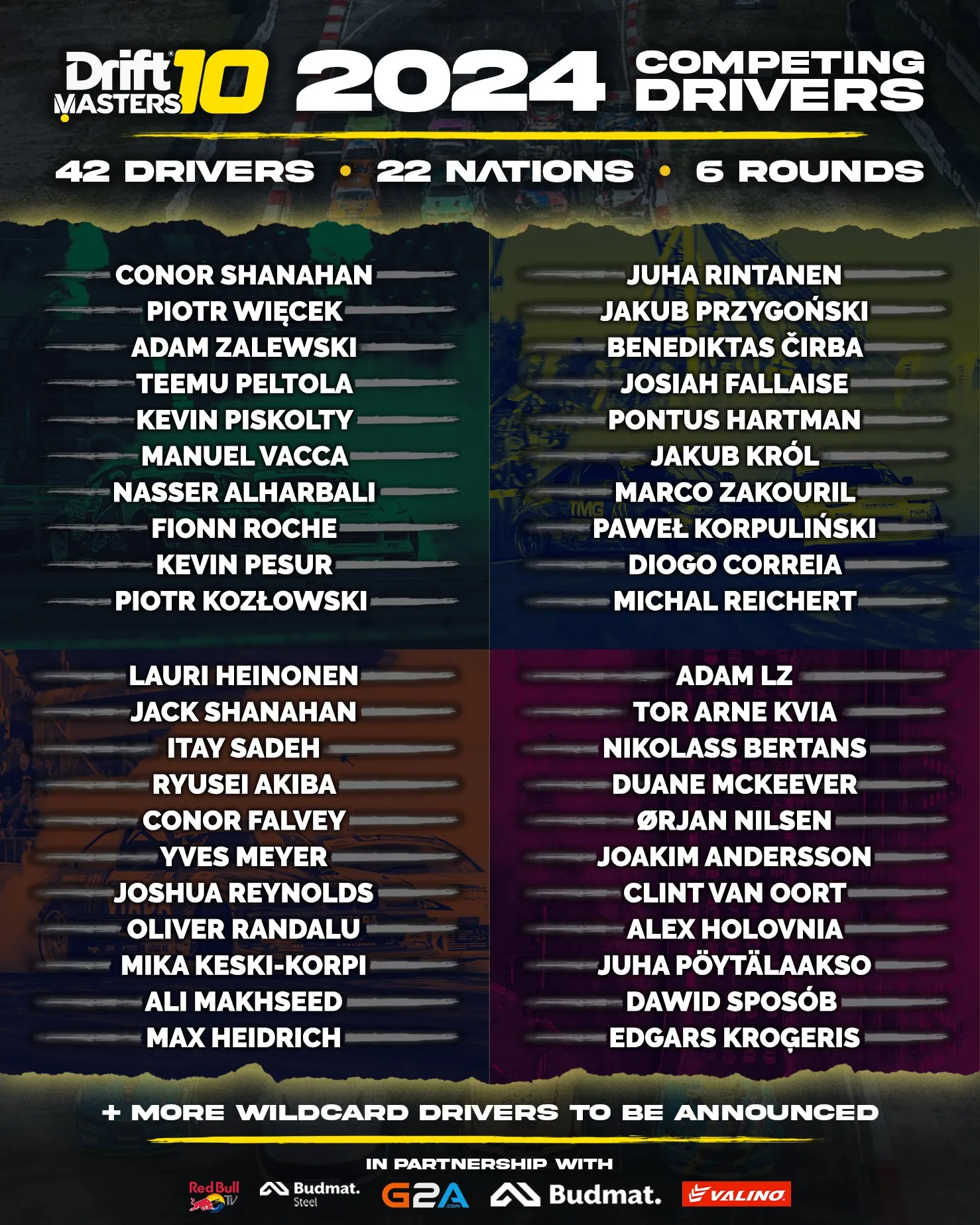 DMEC24 2024 Drivers List Working File Day 4 1[1]