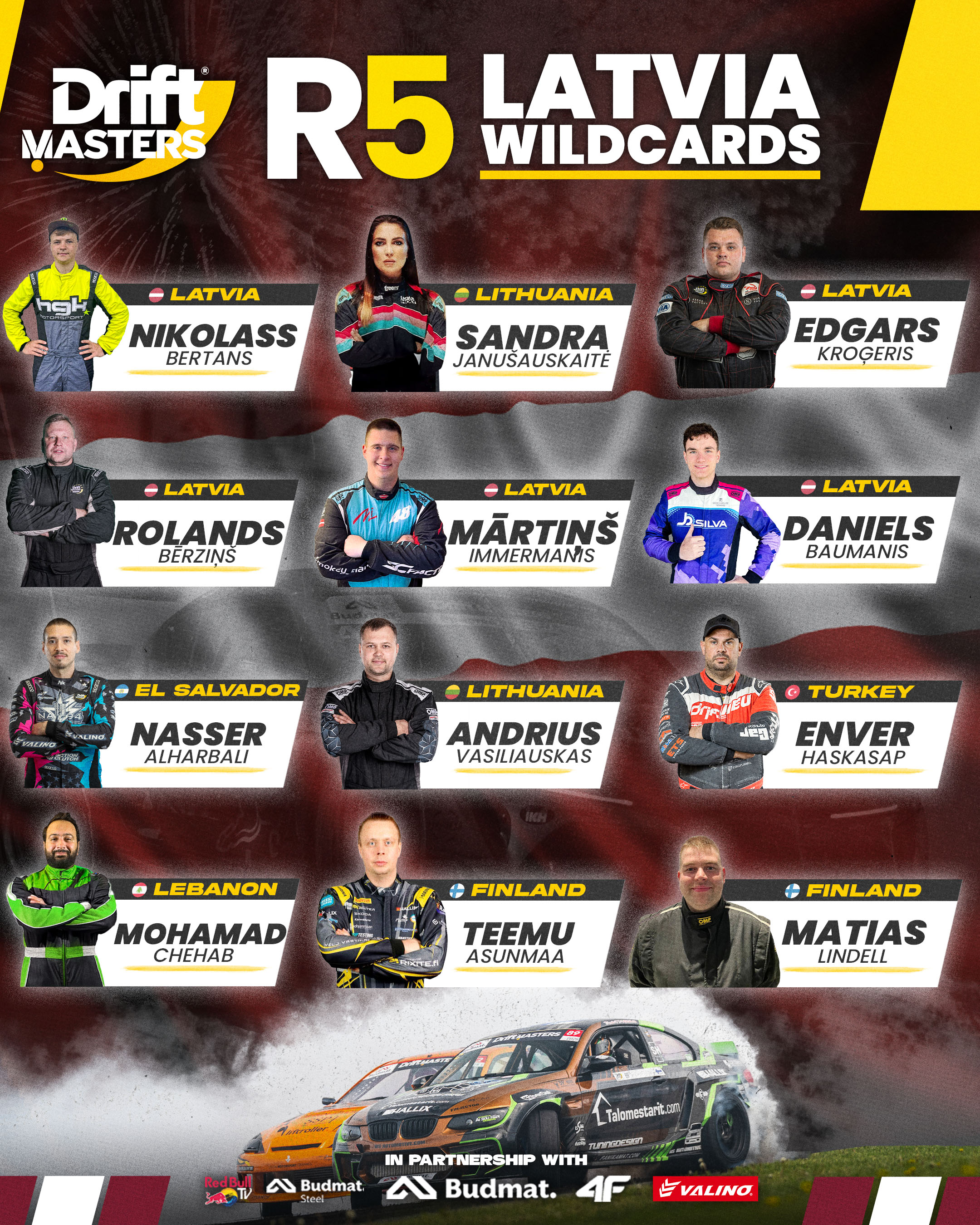 DM25 R5 Latvia Wildcards R5 Latvia Wildcards